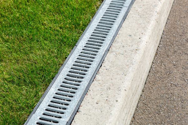 Courtyard Drain Installation in Dover